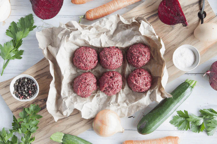 Cherry Tree Organics 500g Beef & Beetroot Burgers