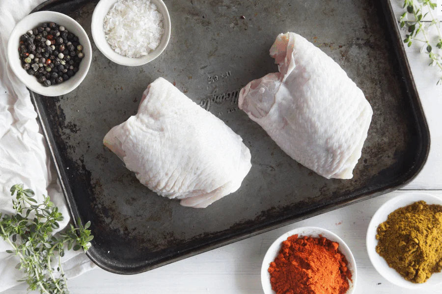 Cherry Tree Organics Skin On Chicken Thigh Fillets