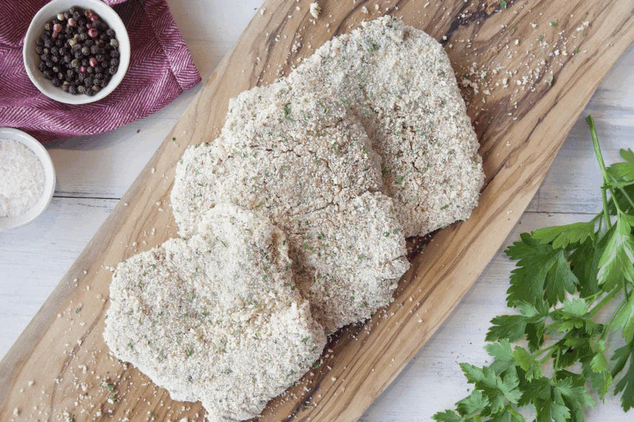 Cherry Tree Organics 350g Crumbed Beef Schnitzel