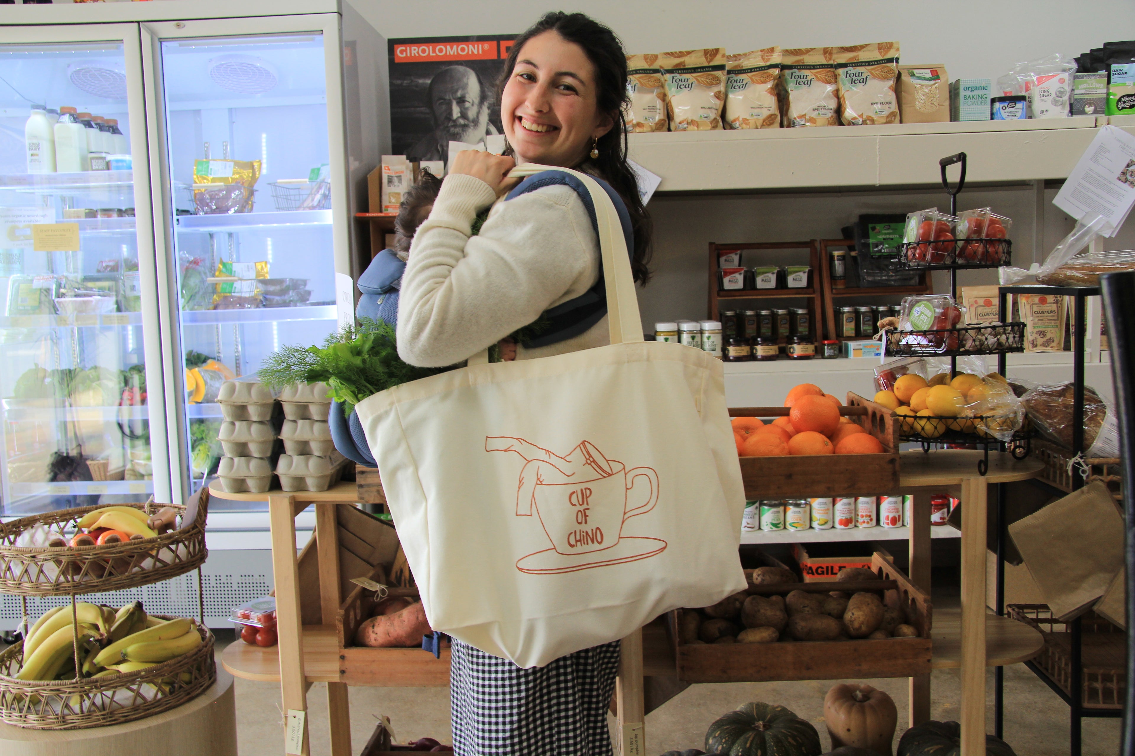 Cup Of Chino Tote Bag