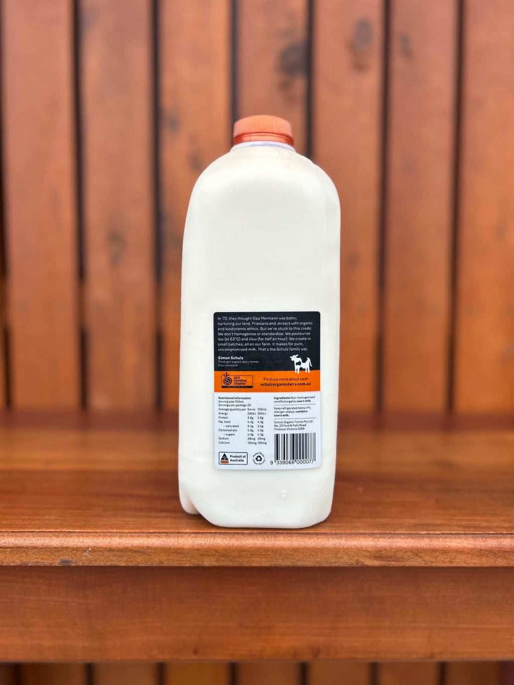 Schulz 2L full cream milk